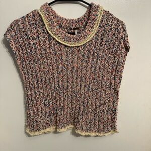 Free People Desert Heat Knit Sweater Size S